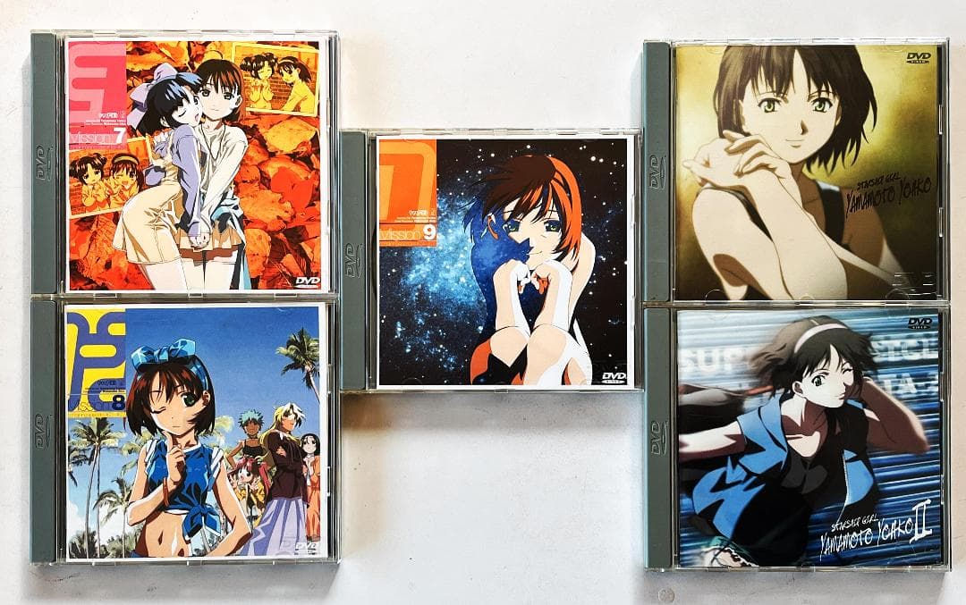 それゆけ！宇宙戦艦ヤマモト・ヨーコ DVD TV版全９巻＋OVA版全2巻