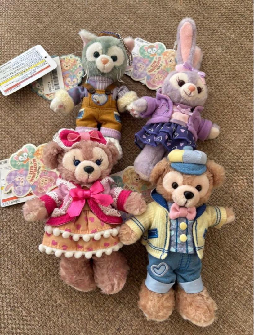 すぬダッフィー ふせんセットHEARTWARMINGDAYS ぬいぐるみ