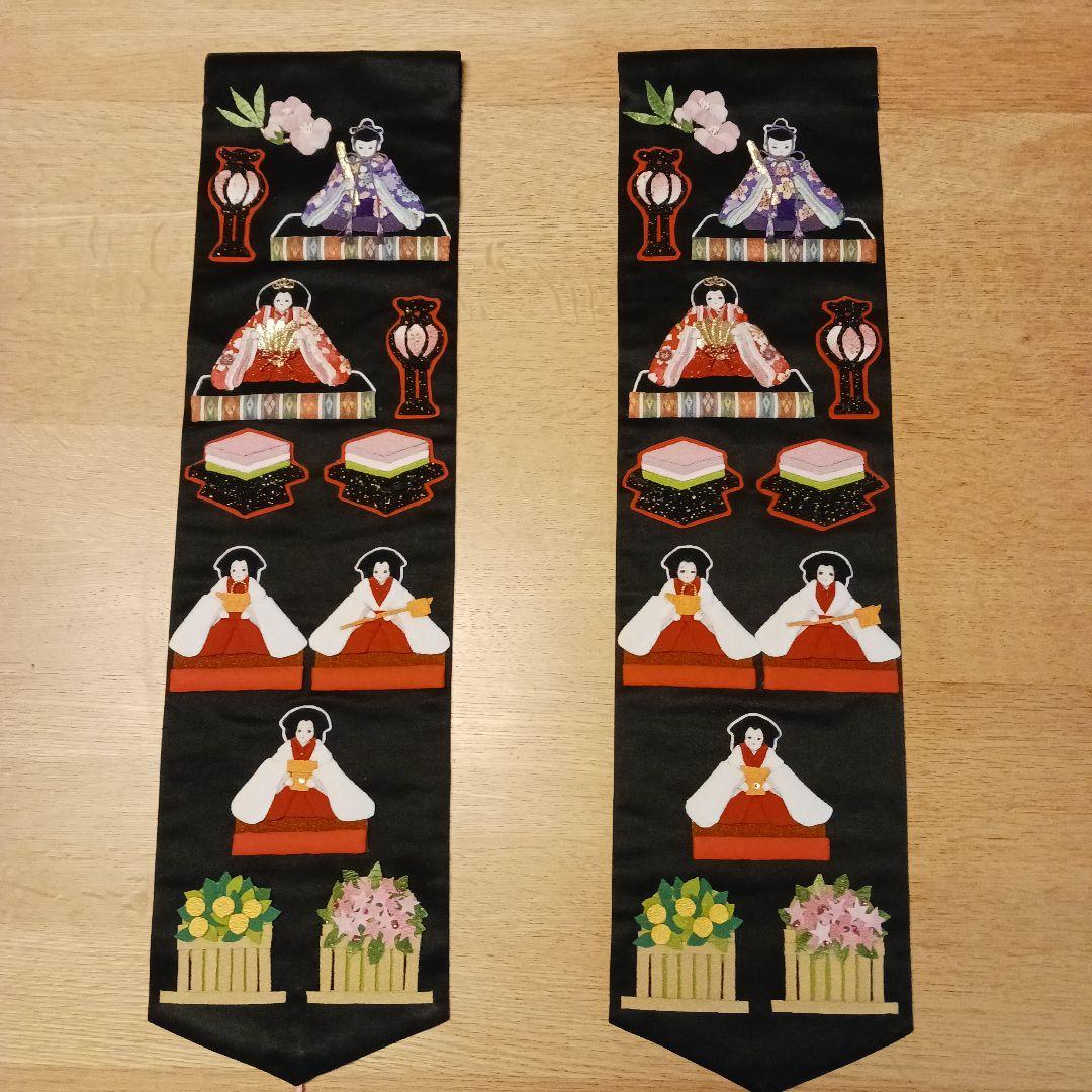 《游花様ご予約》★ひなまつりタペストリー★ちりめん細工