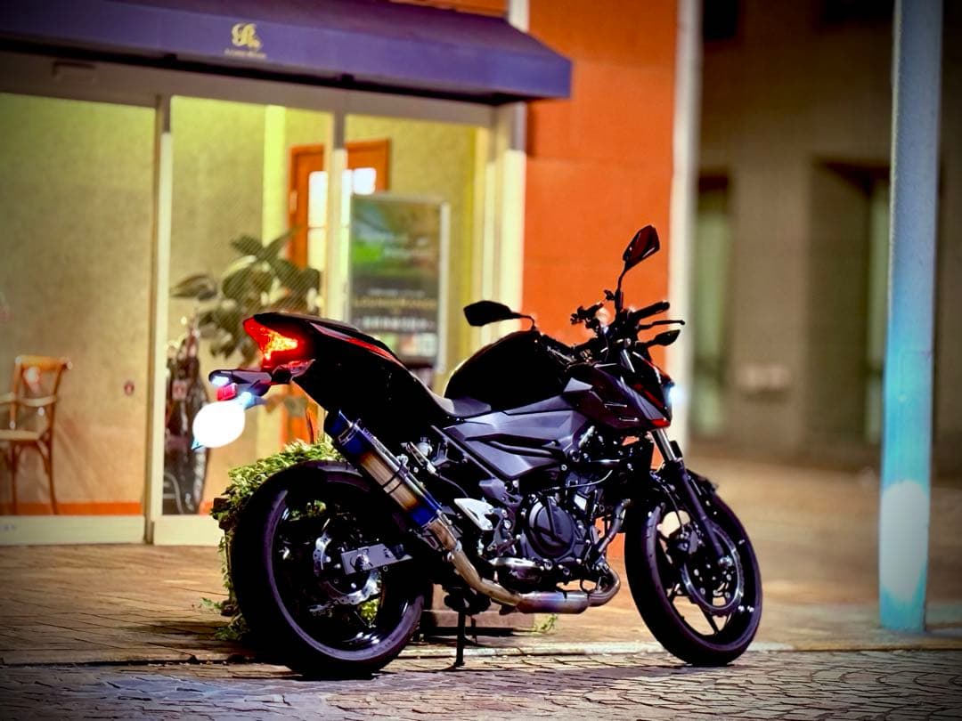 ninja400/Z400用BMS-Rスリップオンマフラー 政府認証