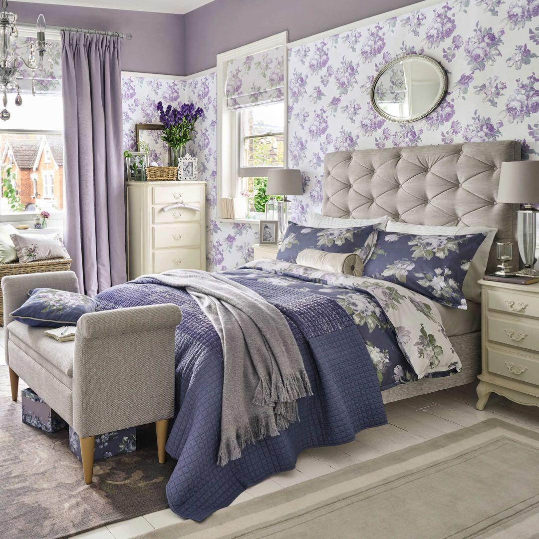 ローラアシュレイ 掛け布団カバー＋枕カバー*2 ヴィオレッタ　新品