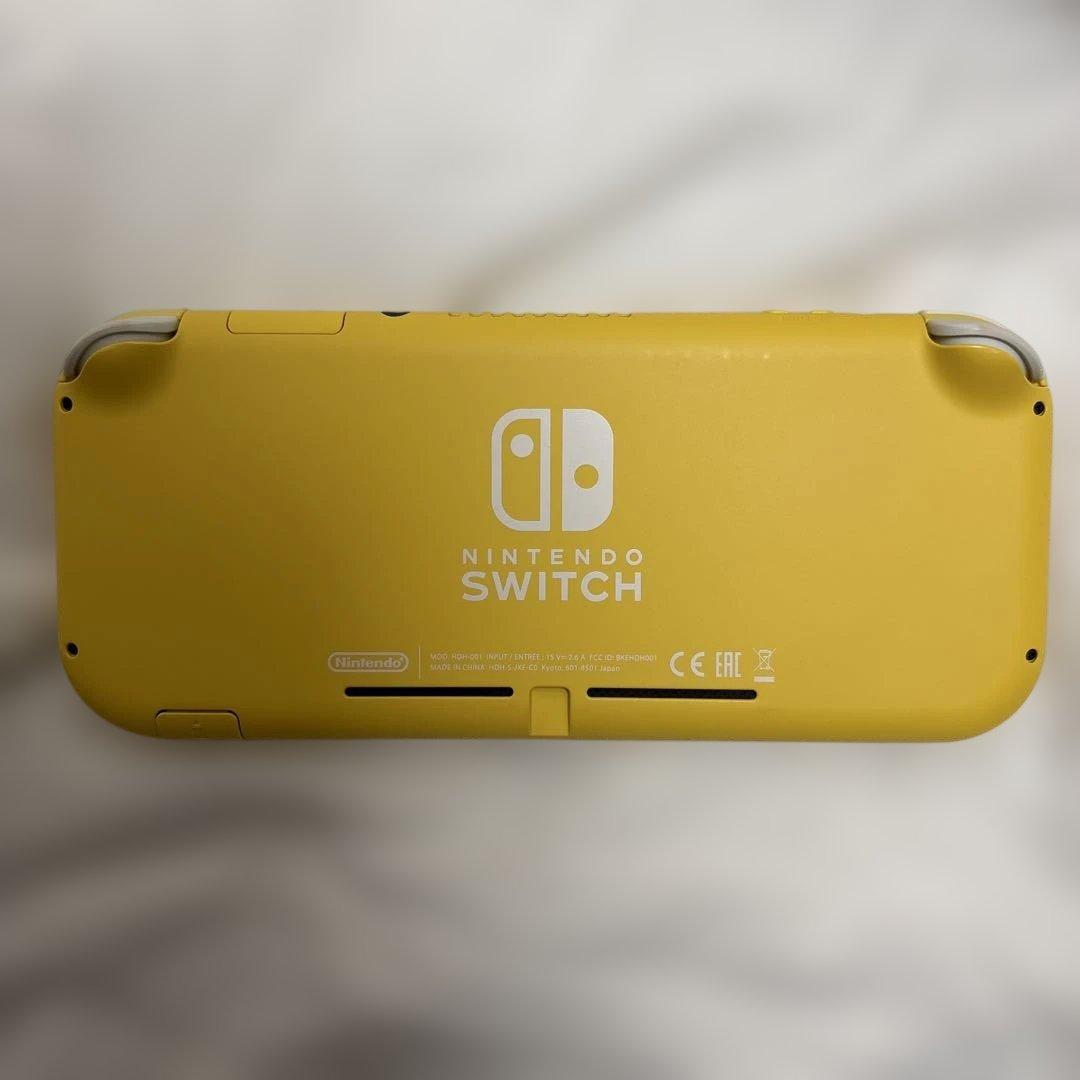 【美品】Nintendo Switch Lite イエロー 本体　箱あり