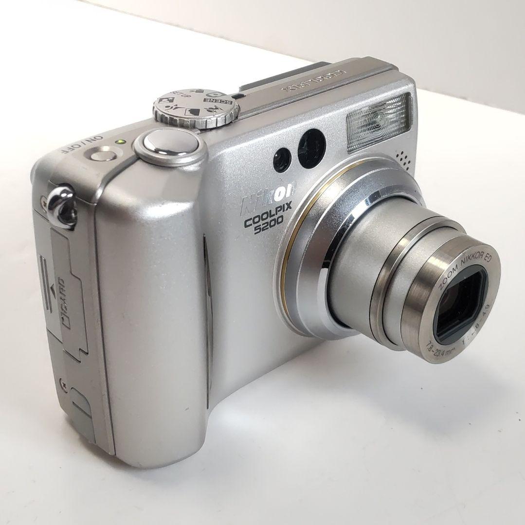 動作確認済み ニコン COOLPIX 5200 オールドコンデジ デジカメ