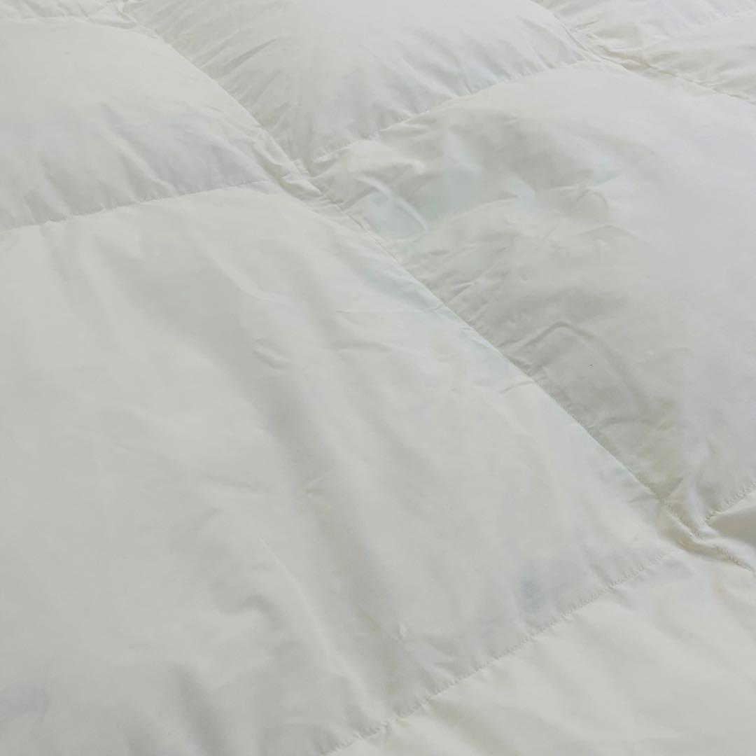 羽毛布団 シングル 抗菌防臭羽毛 きなり 150×210cm 日本製　特別価格