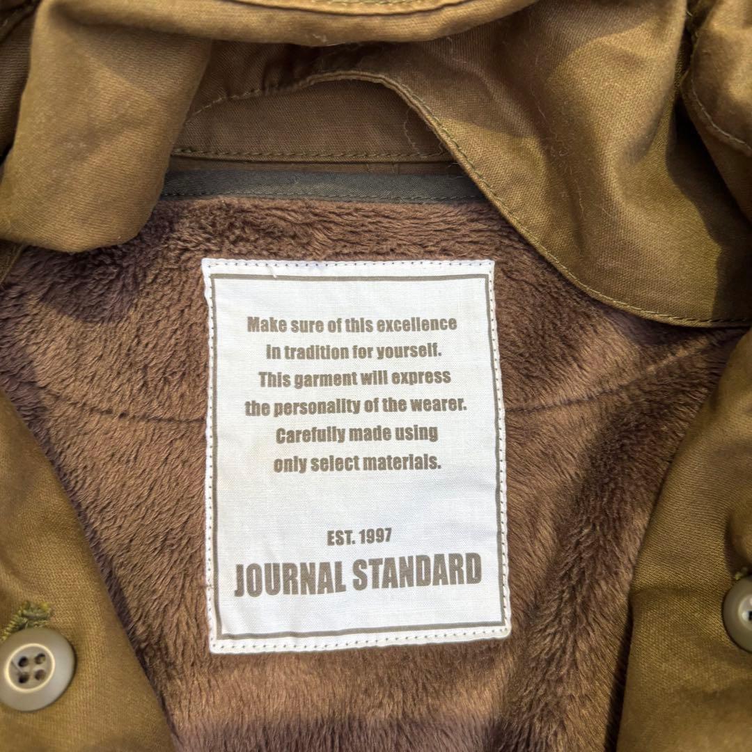 JOURNAL STANDARD ファーフード モッズコート M ミリタリー