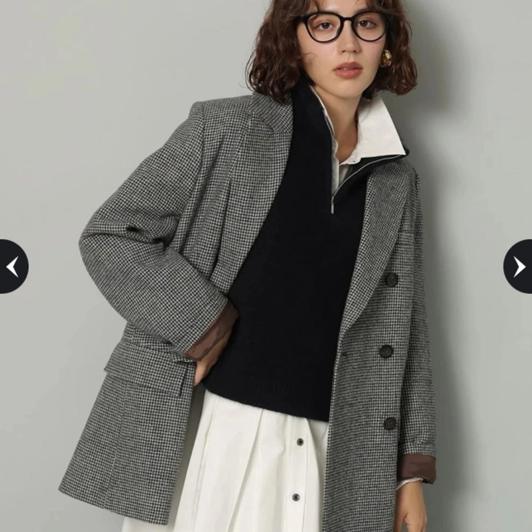 新品タグ付 Arpege story Wボタンジャコット Sサイズ