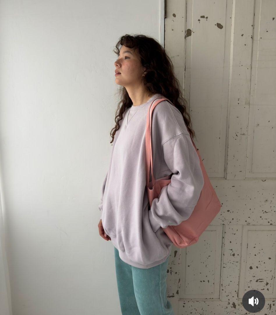 ayakawasaki 裏起毛スウェット パープル 未使用に近い