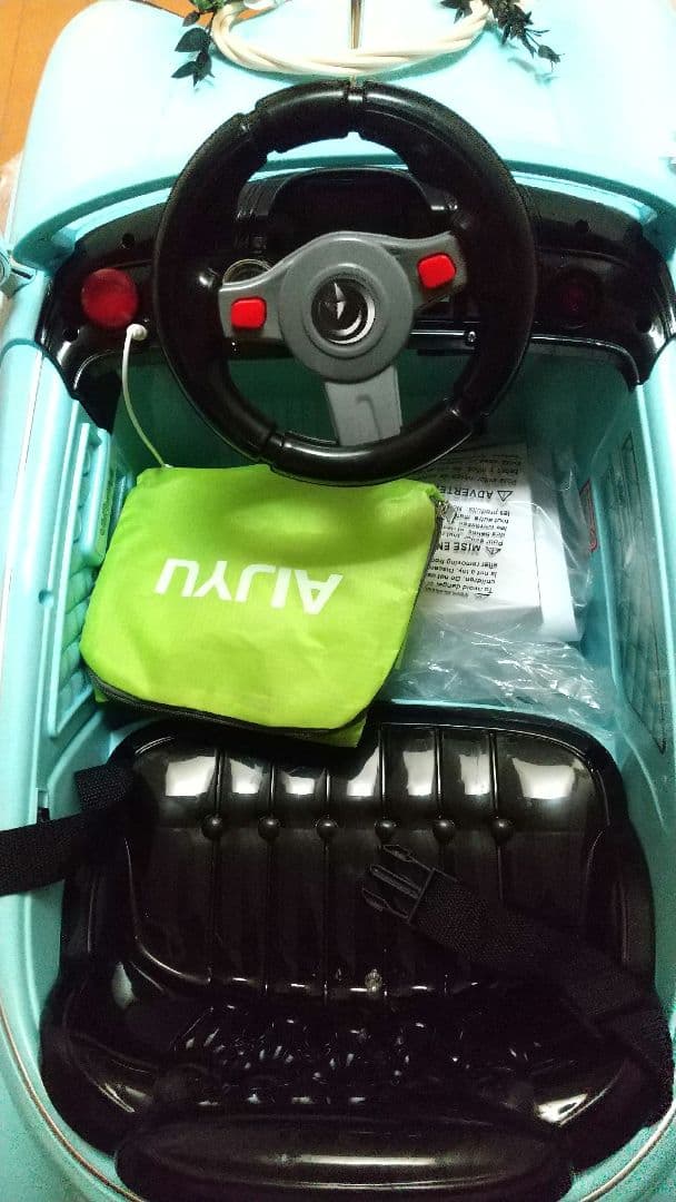 乗用ラジコンカー ドイツオールドタイプ 水色