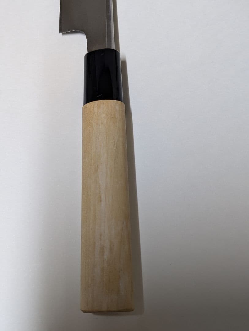 【柳刃包丁】手造り　打刃物　兼久作　純日本鋼　吉金刃物製作所　刃物鍛冶