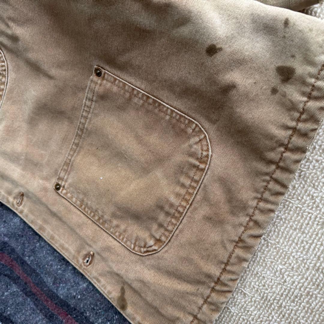 Carhartt USA製 ダックチョアコート L ブランケットライナー