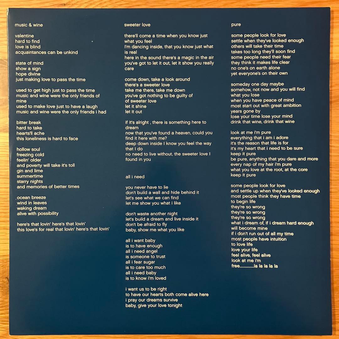 Blue Six – Beautiful Tomorrow アナログレコード
