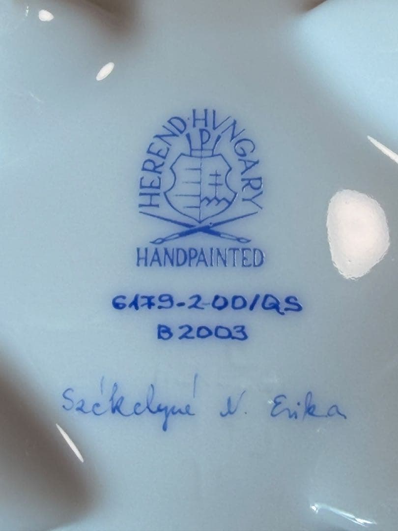 #ヘレンド センチュリーボックス フォーシーズン 2003年　蓋付き 小筐