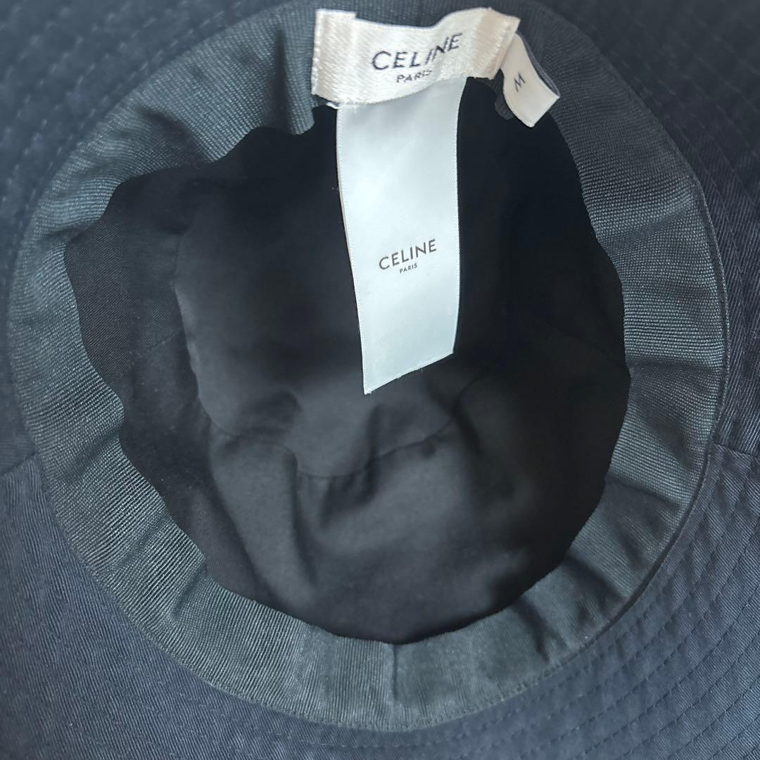 CELINE ブラック　 バケットハット　ナップザック