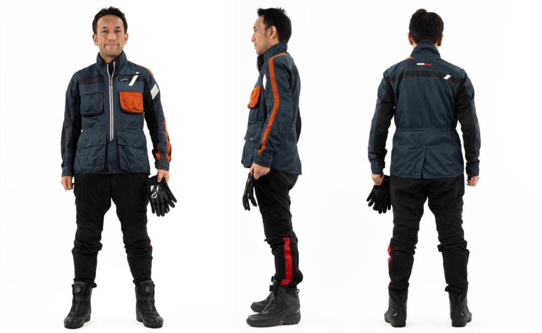 K-2444 テーパードメッシュボトムス クシタニ