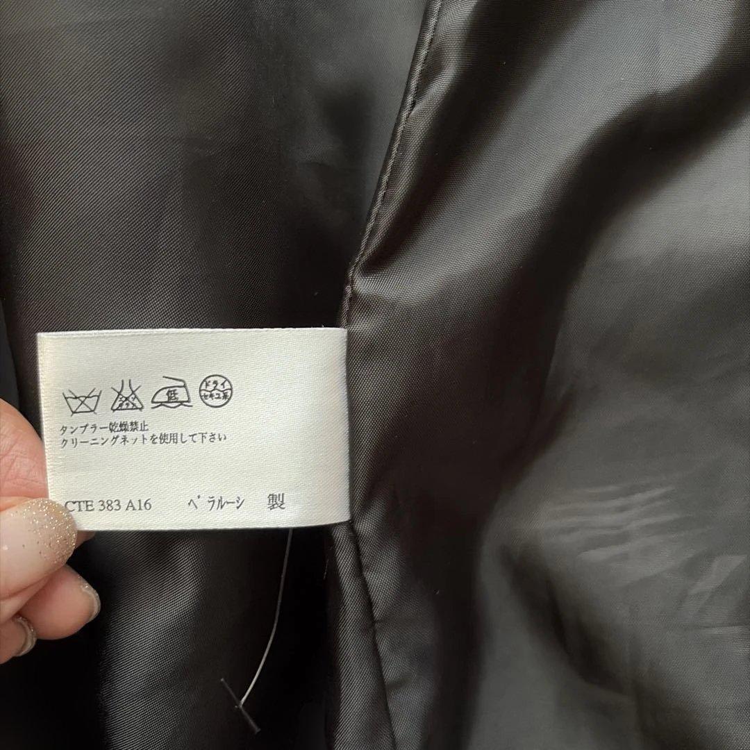 ⑥ LAURA ASHLEY レッド ダブルブレストコート サイズ10