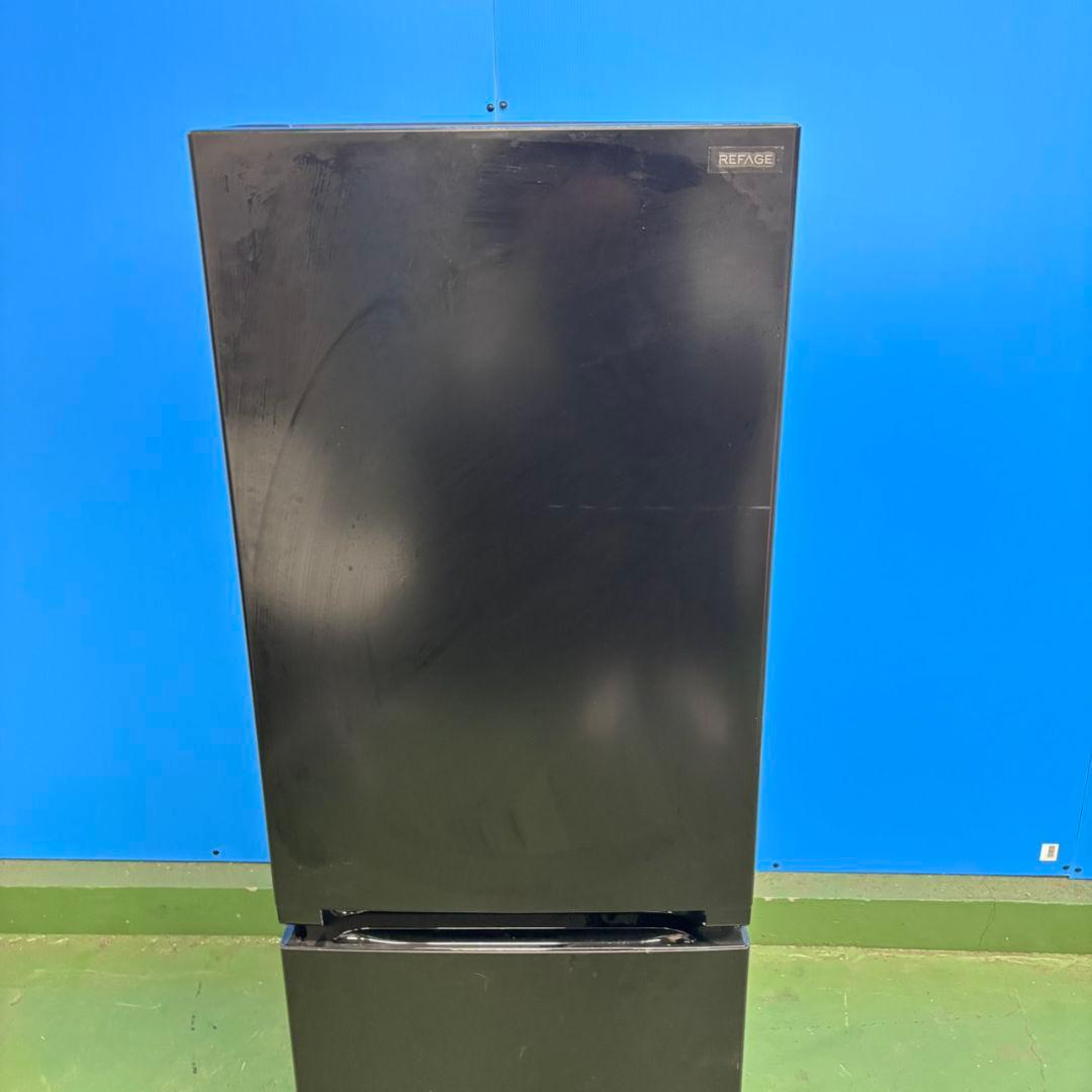 681 関東配送無料　冷蔵庫　100Ｌ強　小型　一人暮らし　2ドア　右開き