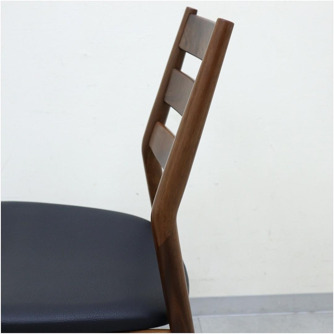 カリモク家具 ダイニングチェア 食堂 椅子 オリオ ウォールナット 2023年製