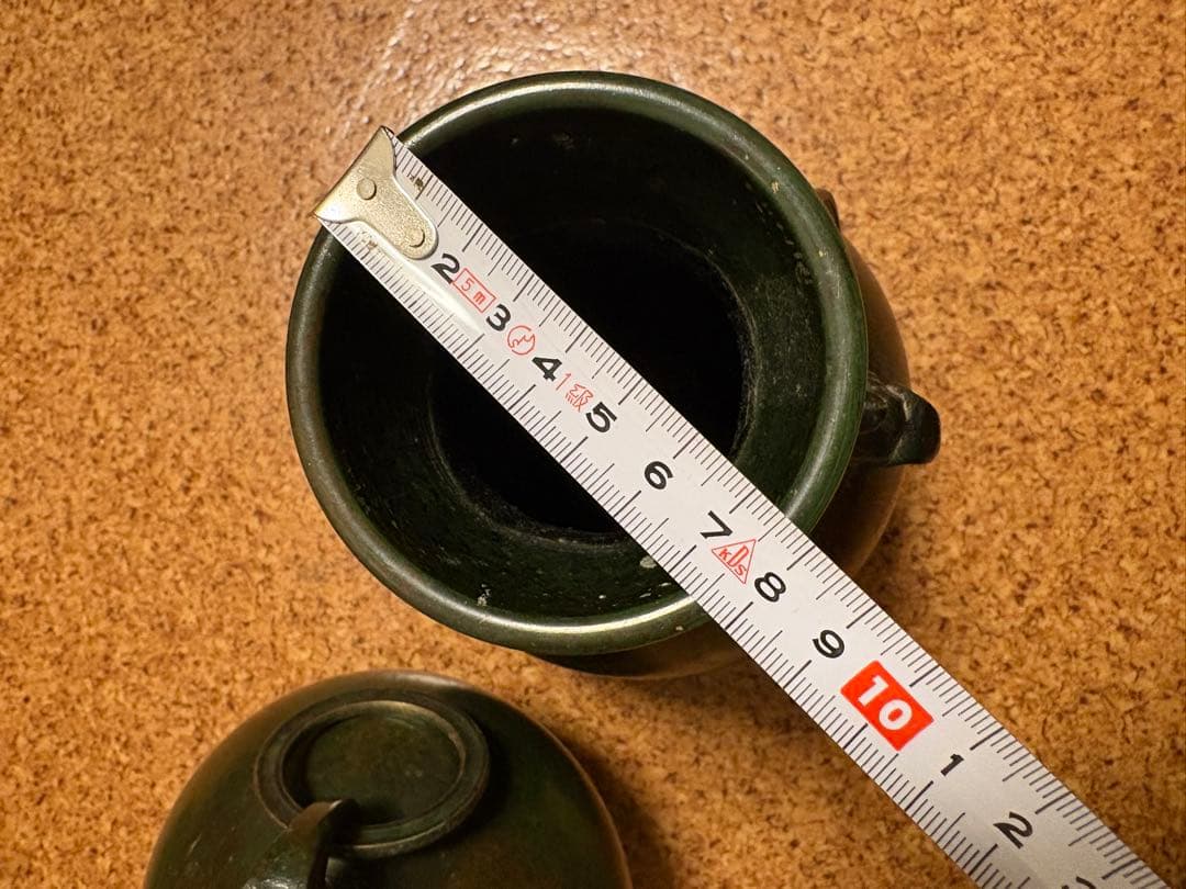 花瓶　骨董、銅製