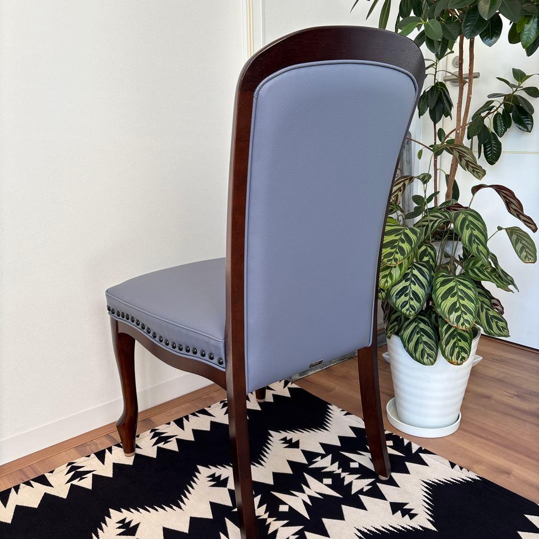 美品　マルニ木工　ベルサイユシリーズ　ダイニングチェア　猫脚　ロココ調　②