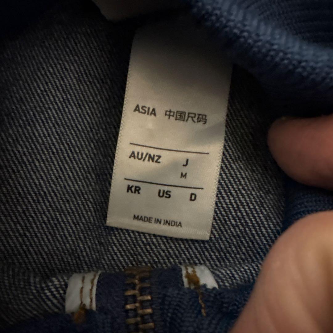 [特価]adidas デニムブルー ジャージ Mサイズ