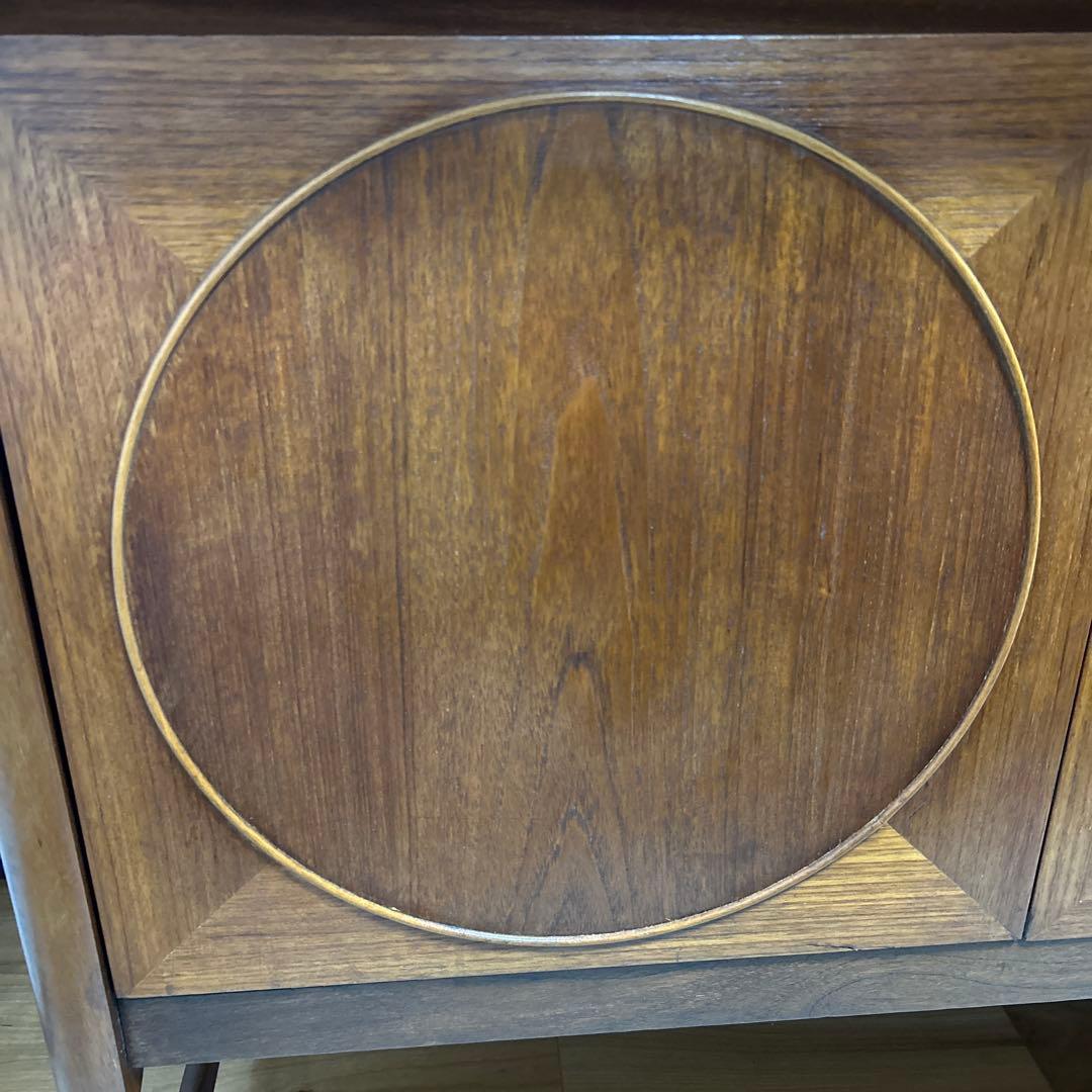 売買専用出品☆ネイサンNathan☆ダークブラウン木製キャビネット　北欧