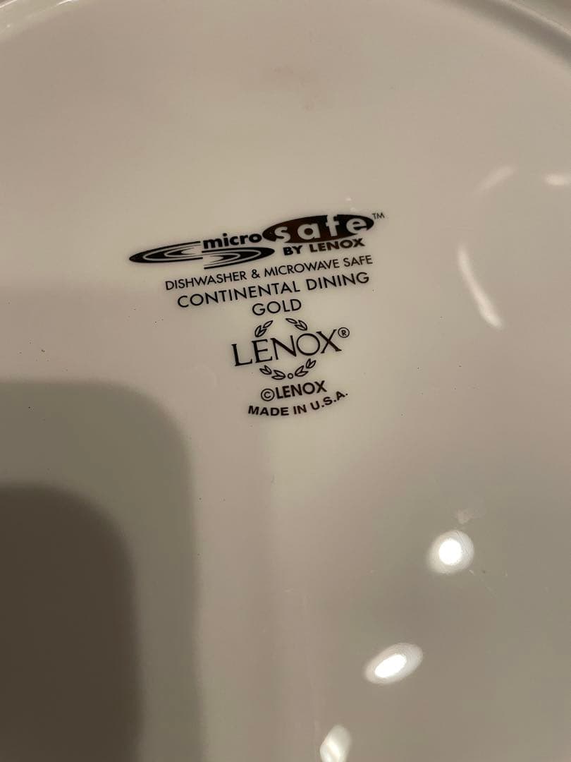 LENOX CONTINENTAL DINING GOLD 皿 約27cm