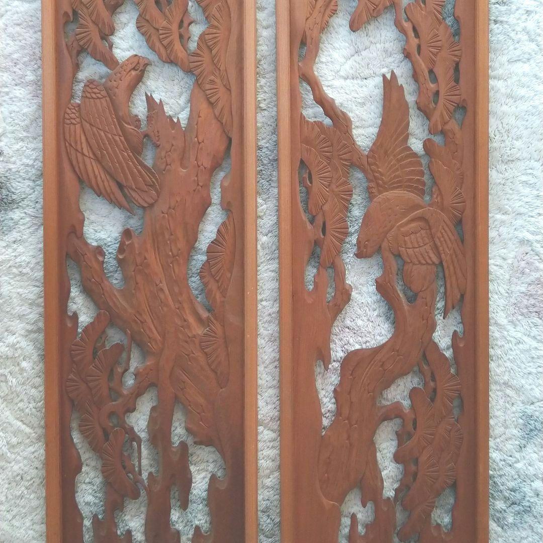 昭和30年代製作　欄間２枚