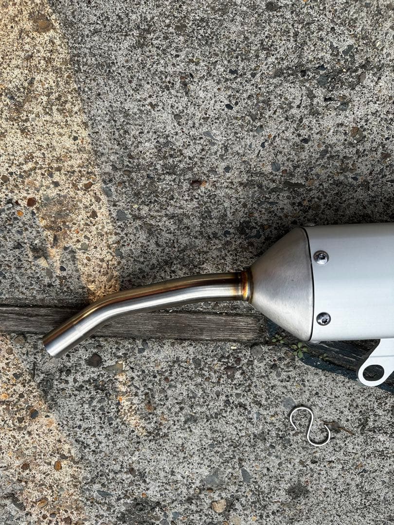 ktm150TPI 新車外し　マフラー