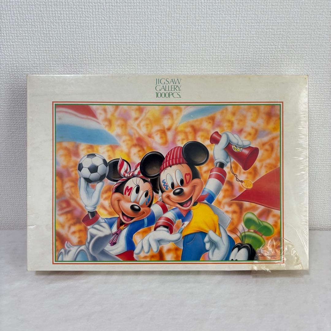 【未開封】レア　ミッキー＆ミニー サポーターズ ジグソーパズル　1000ピース
