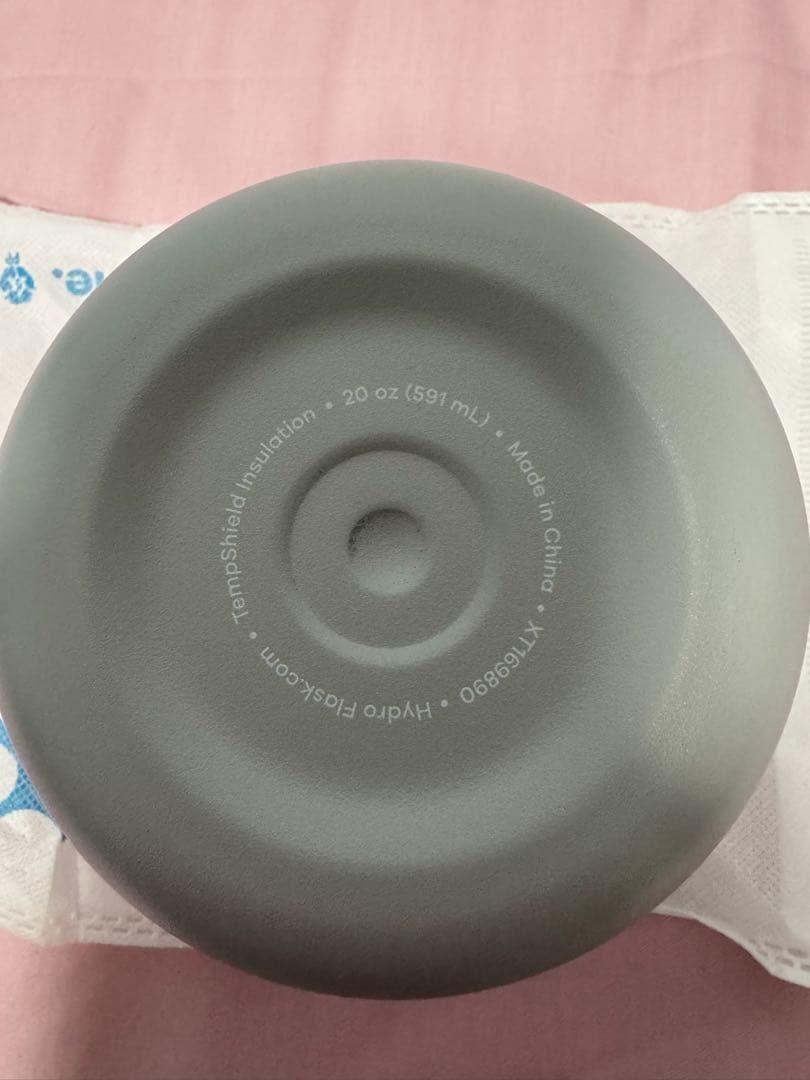 【新品未使用】限定familiar×ハイドロフラスクコラボ　グレー保温保冷ジャー