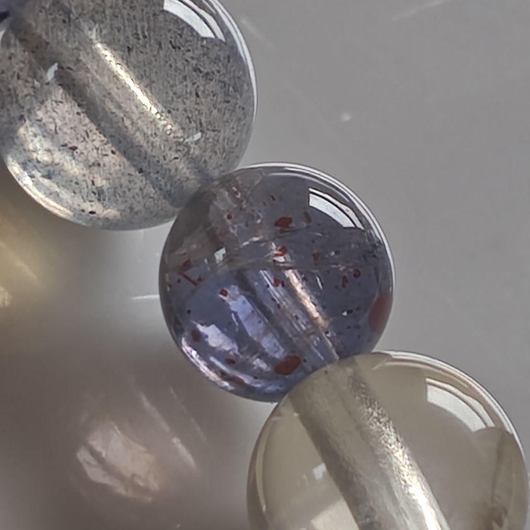 専用です♡ルベライト✡トルマリンちび貔貅のクリア華奢ブレス