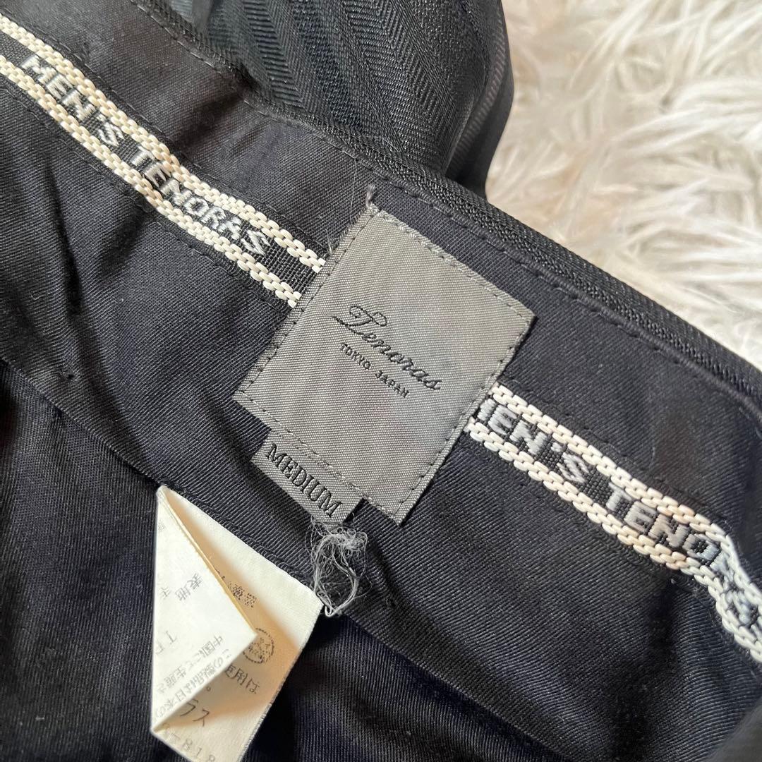 【早い者勝ち】MEN'S TENORAS スリーピース　スーツ　ブラック