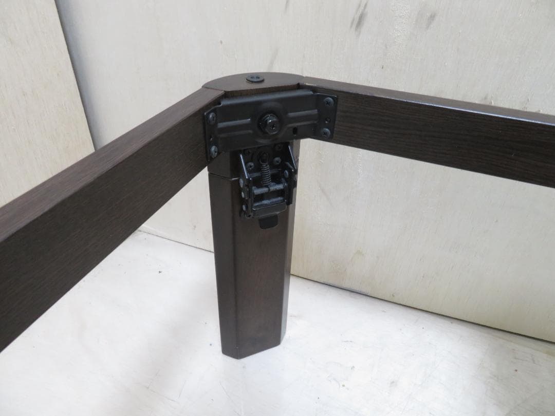 ニトリ 家具調こたつ アングル 105 DBR 105×75cm 掛布団付き