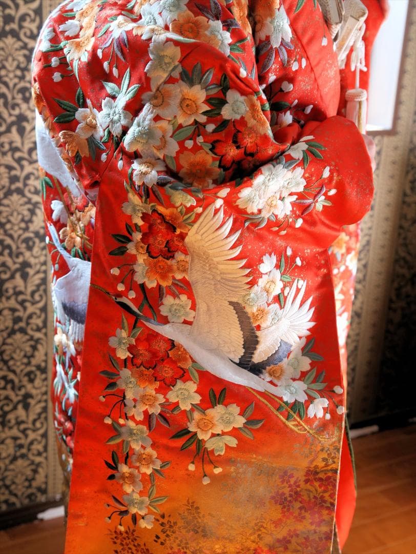 あ16和装ウエディング婚礼衣装ブライダル色打掛神前式着付け練習花魁コスプレ