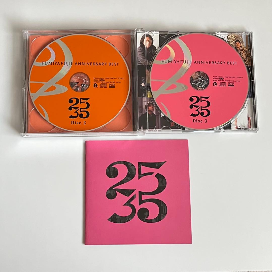 【美品・レア】藤井フミヤ ANNIVERSARY BEST 25/35 限定盤