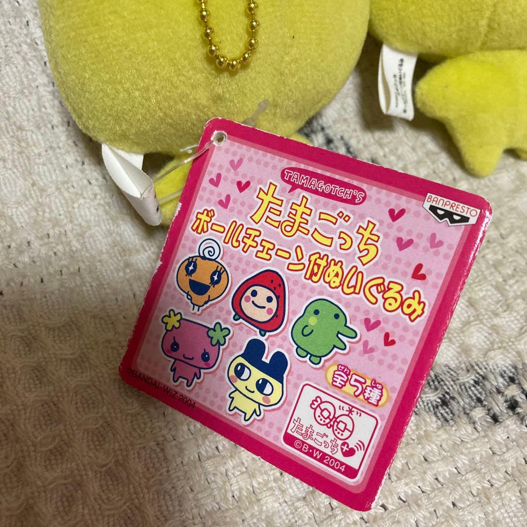 たまごっち　マスコット＆ポーチ　6コセット　中古品　アミューズメント　中古品