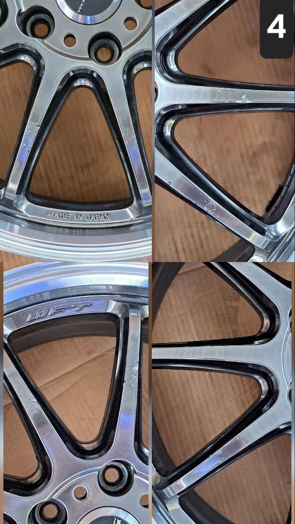 エフ様★WorkEmotionZR10/18x7.5J/5H114.3+38