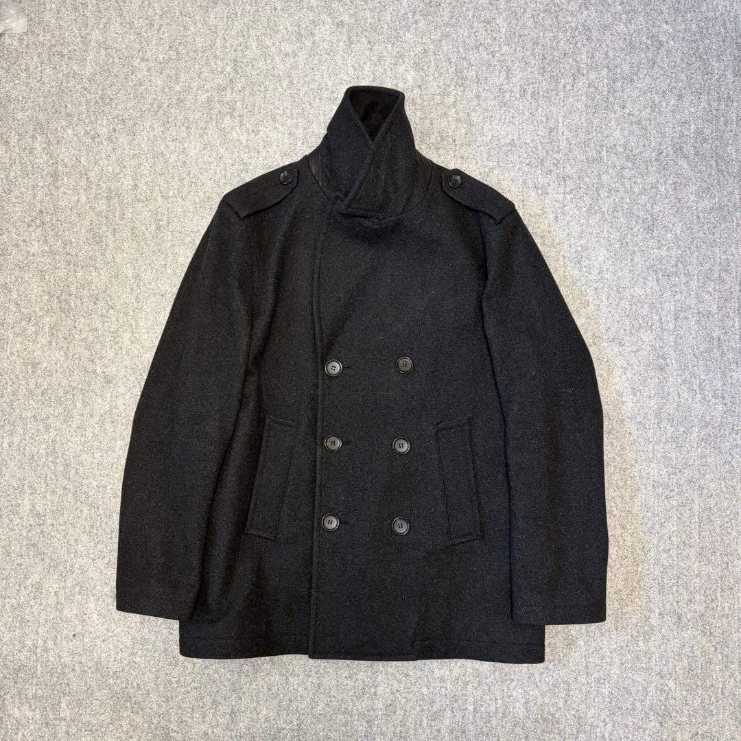 【美品】COACH ピーコート ナポレオン　ウール　お兄系　フォーマル　ギミック