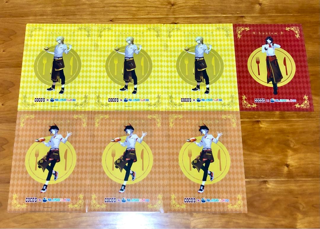 NIJISANJI EN ココスコラボ クリアファイル