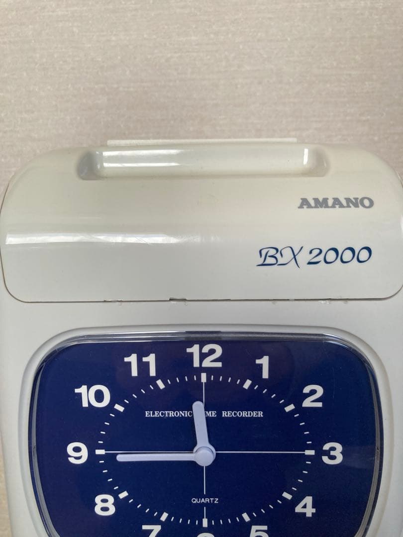 AMANO BX 2000 電子タイムレコーダー