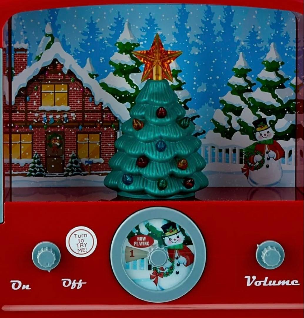 輸入品Mr. Christmas ホリデーラジオ　オーナメント　クリスマスツリー