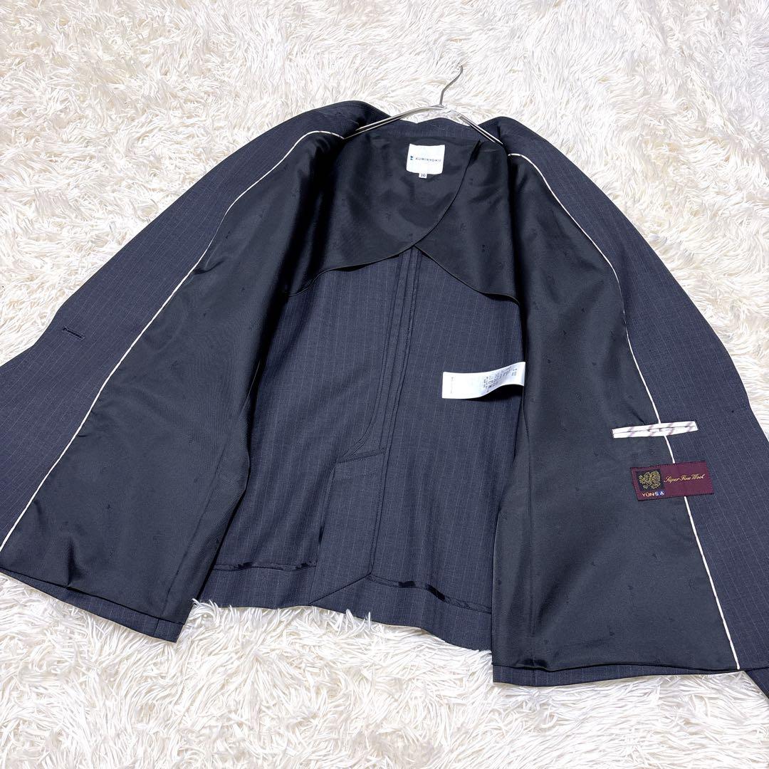 極美品 大きいサイズ 組曲 L T/Wスーティング テーラードジャケット【7L】