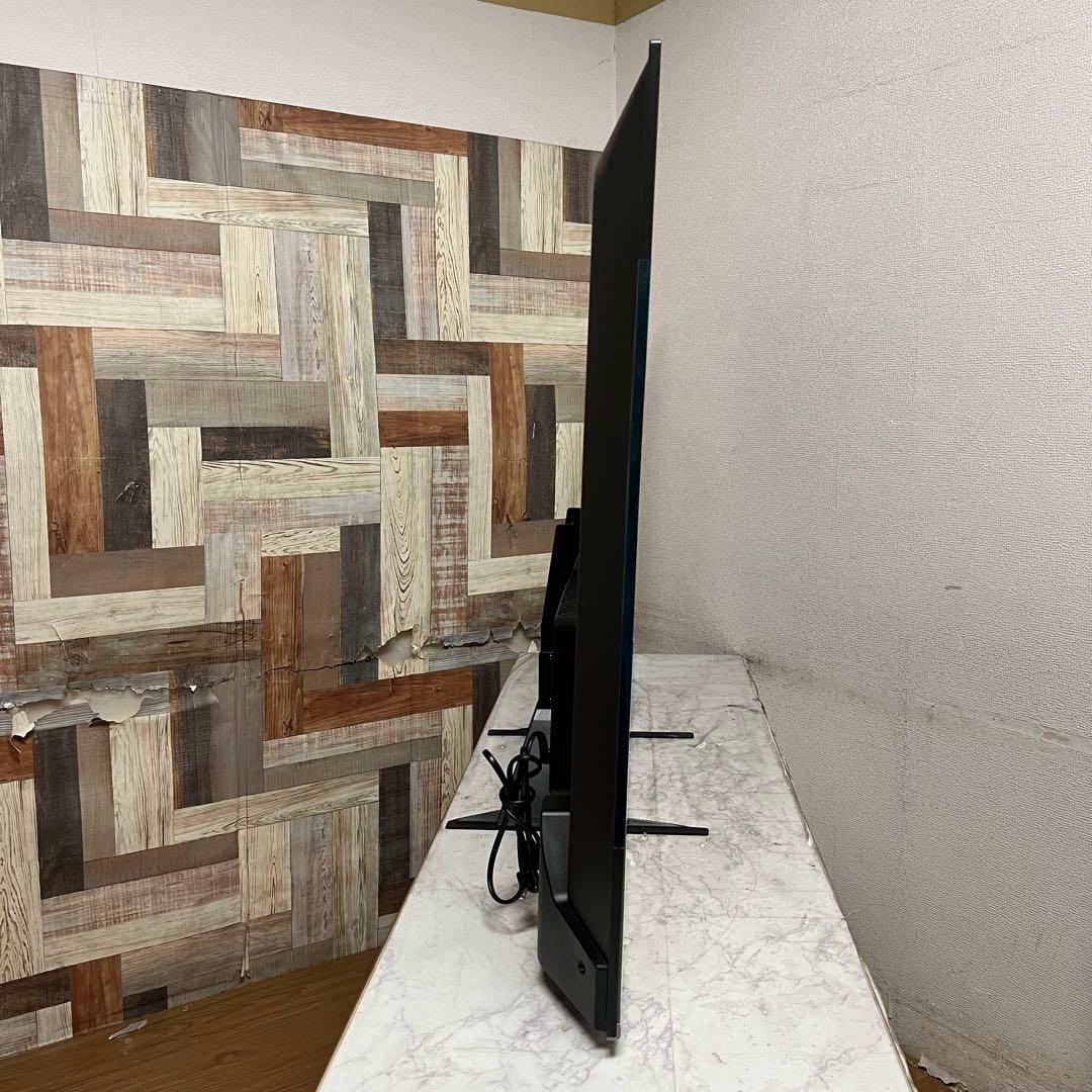 即日受渡❣️全国送料込SUNRISE65型4Kフレームレス液晶テレビWチューナ