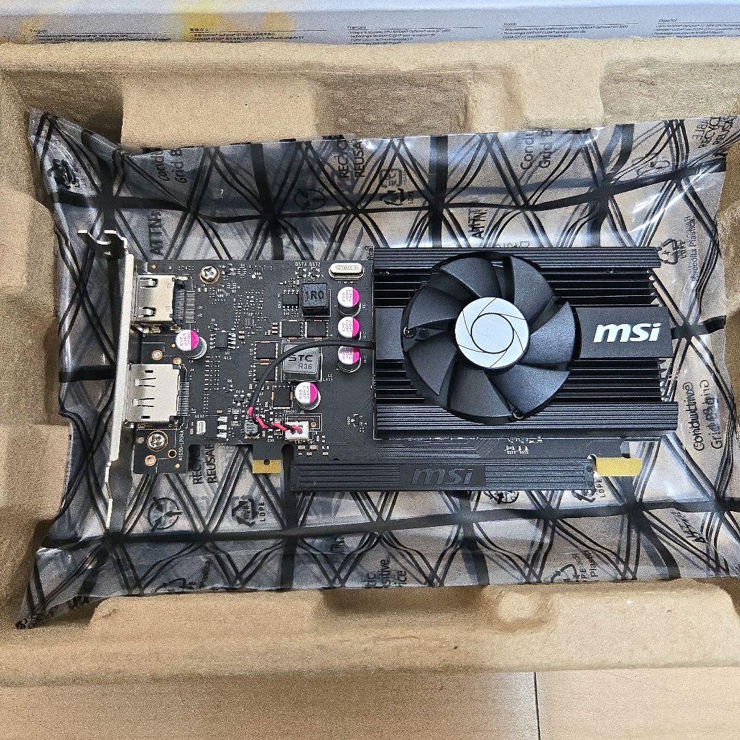 グラフィックボード・グラボ・ビデオカード MSI GeForce GT 1030 2GB GDDR4