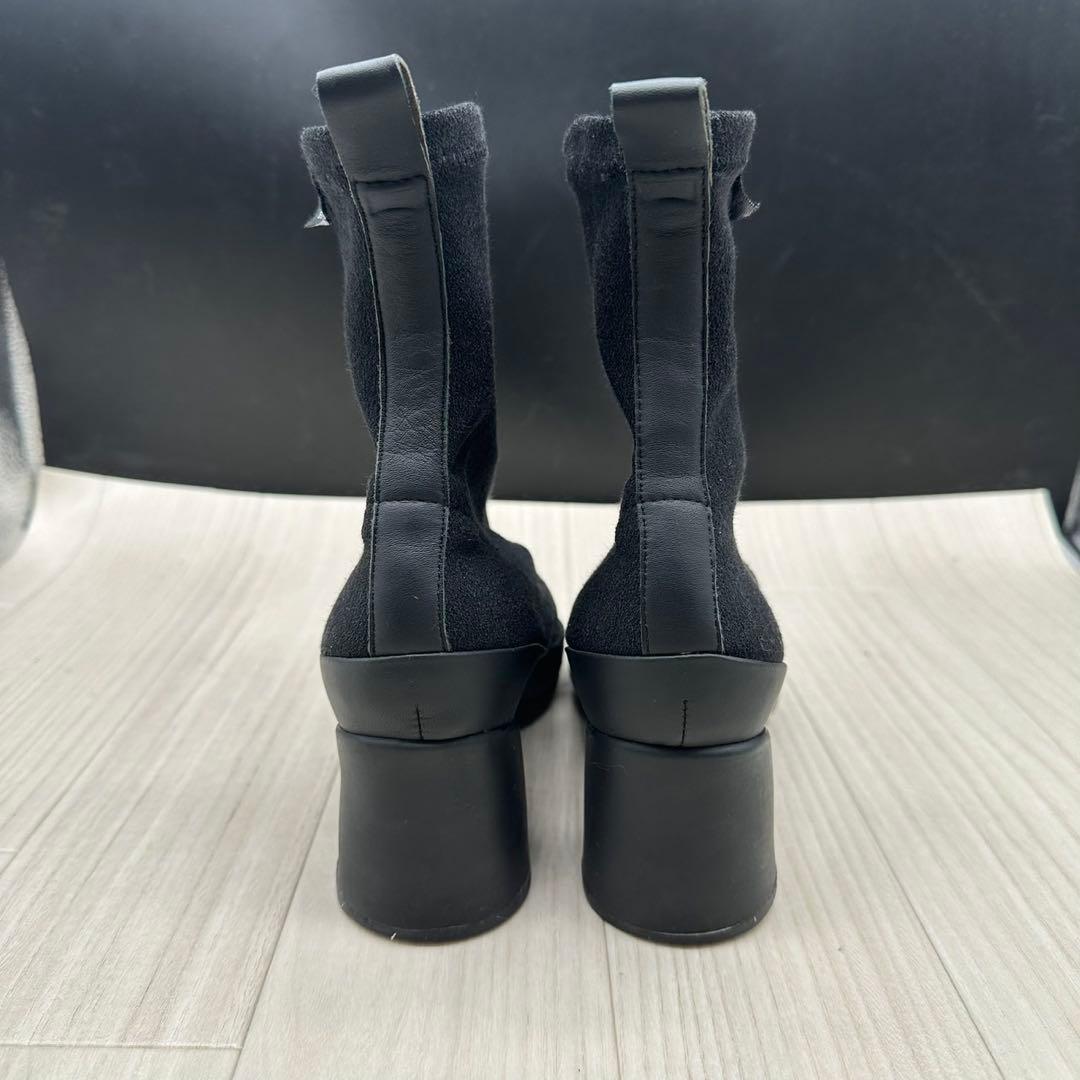 【CAMPER】カンペール 36 ニットソックスブーツ ブラック ゴアテックス