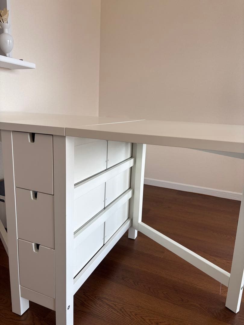 IKEA NORDEN ノールデン ゲートレッグテーブル ホワイト 折りたたみ