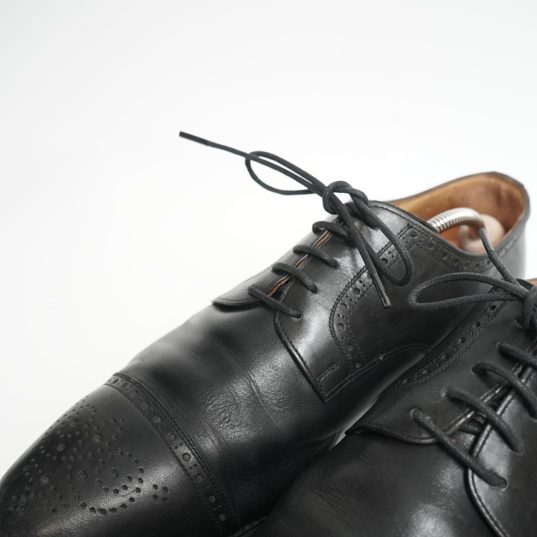 【美品】スコッチグレイン 革靴 レザー 本革 メダリオン ビジネス 26cm