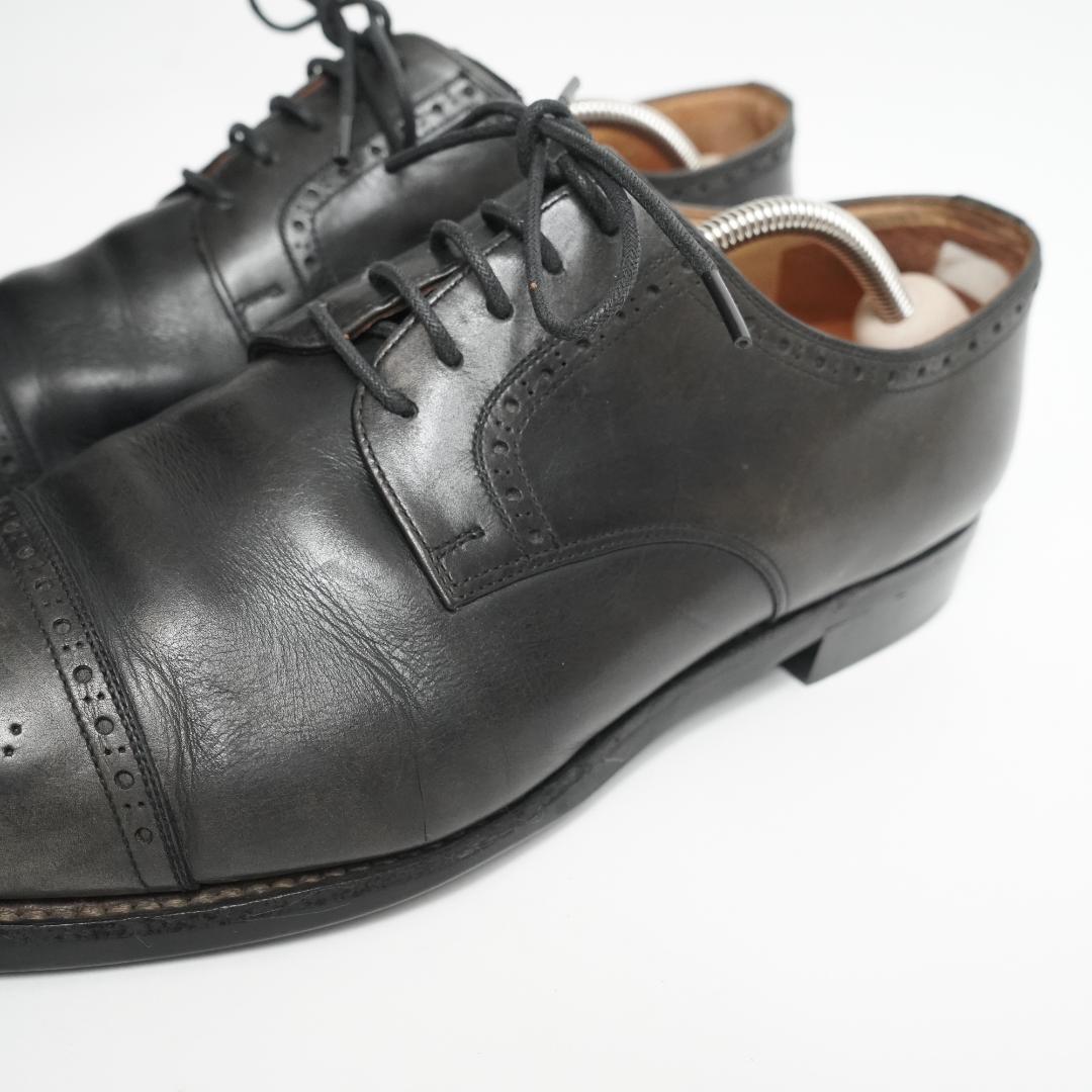 【美品】スコッチグレイン 革靴 レザー 本革 メダリオン ビジネス 26cm