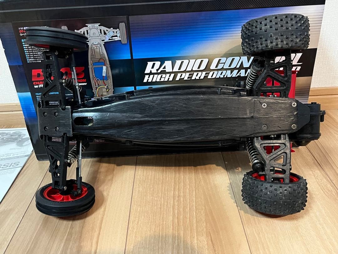 タミヤ DT-03 ブラックエディション レーシングファイター 中古