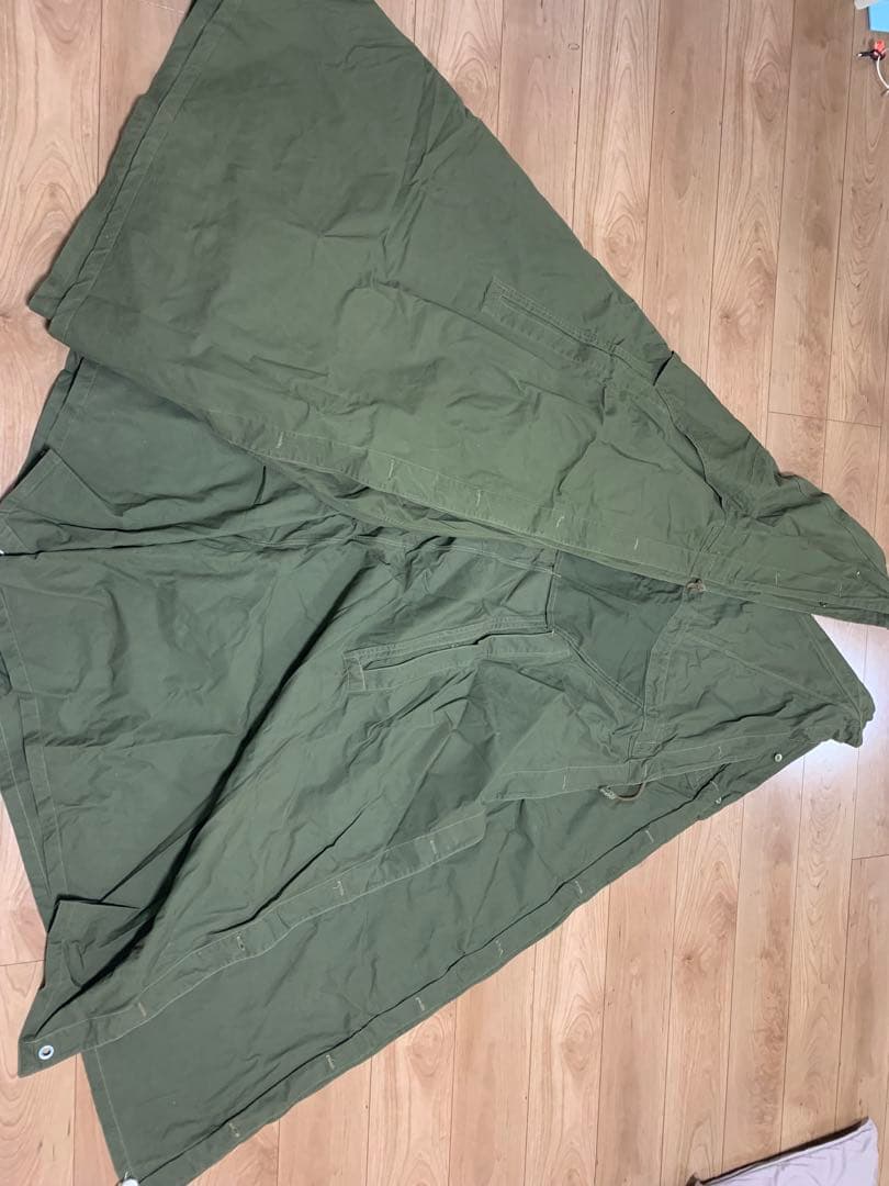 ポーランド軍　軍幕2枚セット　ハトメ1